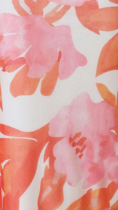 Ashley - Blomsterprint Maxikjole