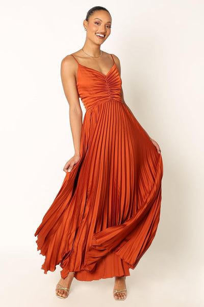 Aneira | Elegant Plisseret Kjole