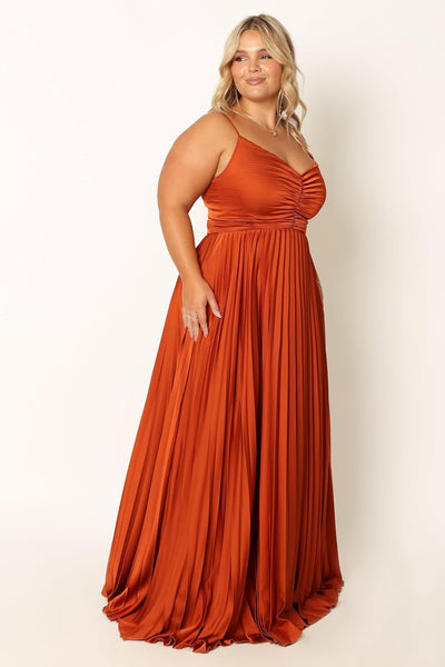Aneira | Elegant Plisseret Kjole