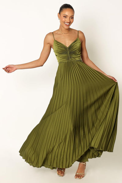Aneira | Elegant Plisseret Kjole