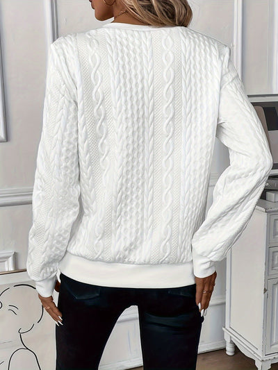 Ella - Stilfuld Sweater med Lynlås