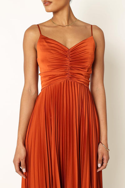 Aneira | Elegant Plisseret Kjole