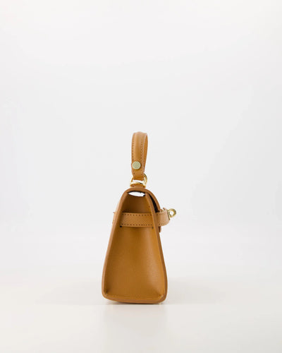 Celeste håndtaske Cognac brun