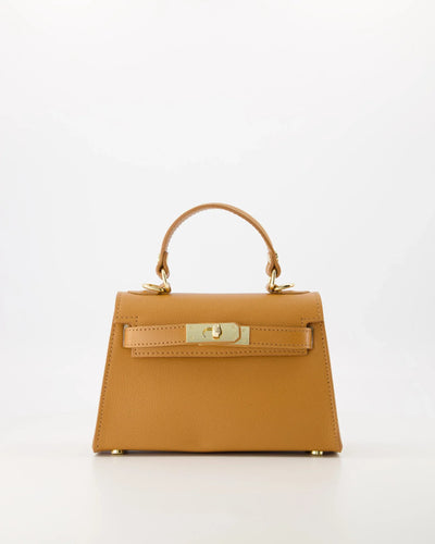 Celeste håndtaske Cognac brun