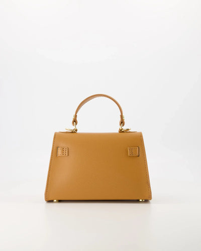 Celeste håndtaske Cognac brun