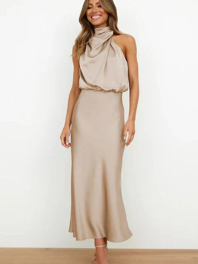Benthe - Off-Shoulder Midi-Kjole