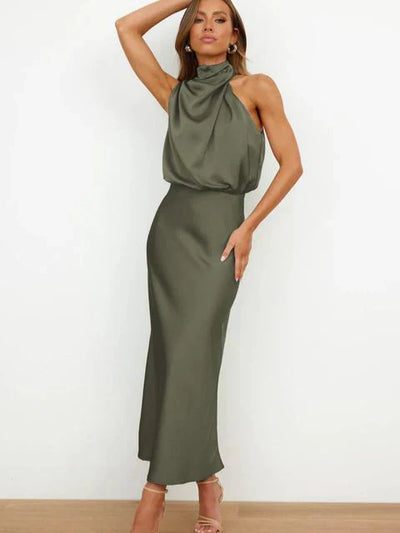 Benthe - Off-Shoulder Midi-Kjole