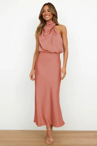 Benthe - Off-Shoulder Midi-Kjole