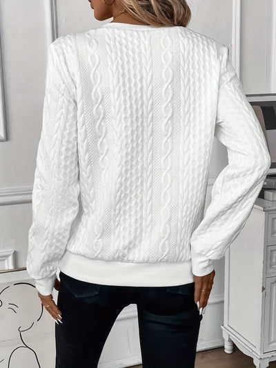 Ella - Stilfuld Sweater med Lynlås
