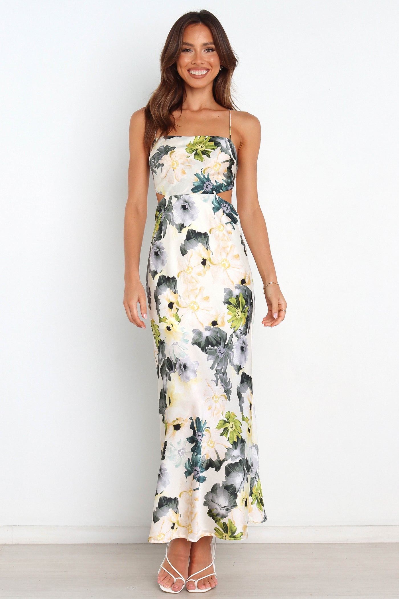 Jayne - Blomster Maxi Kjole