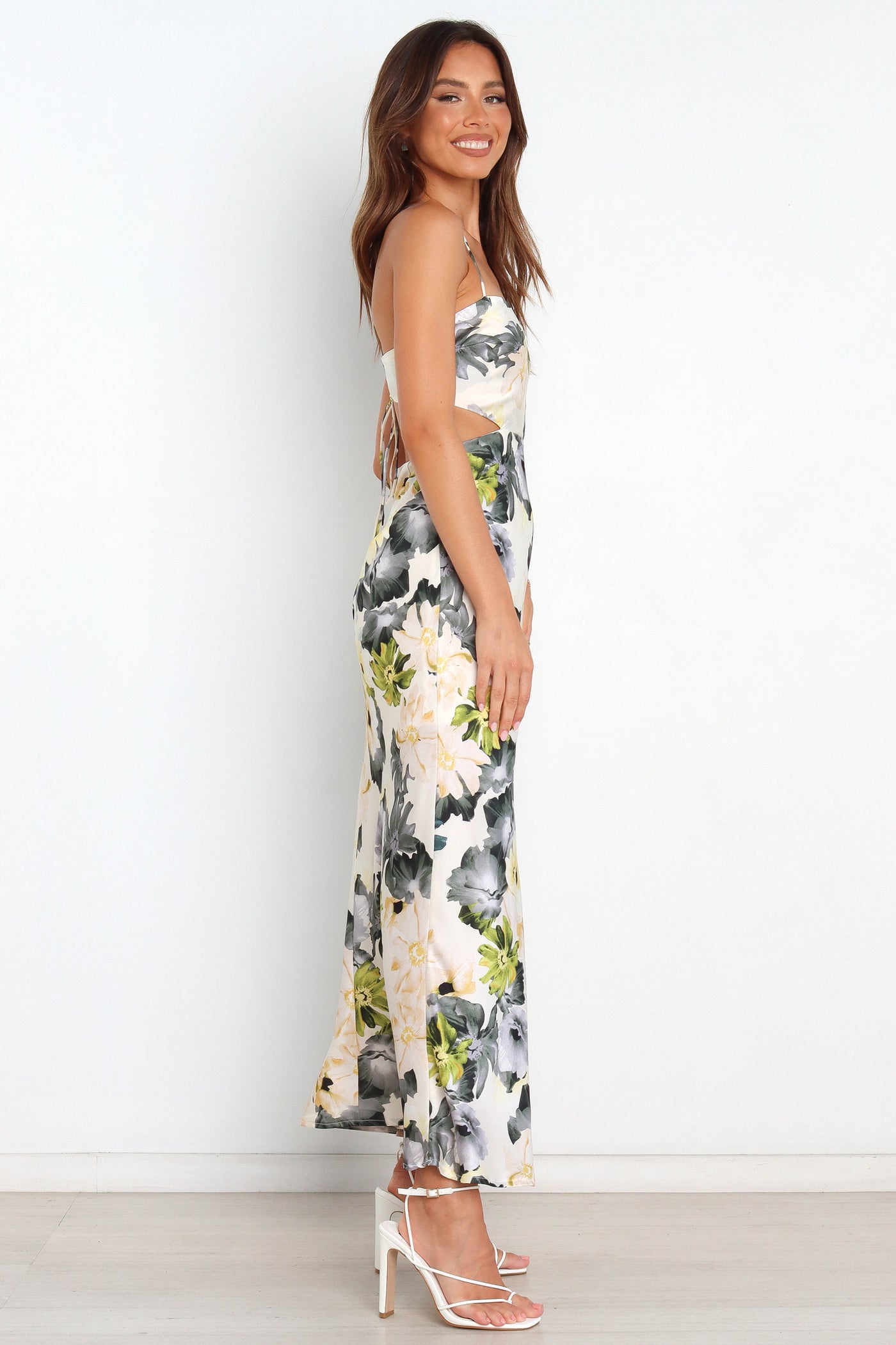 Jayne - Blomster Maxi Kjole